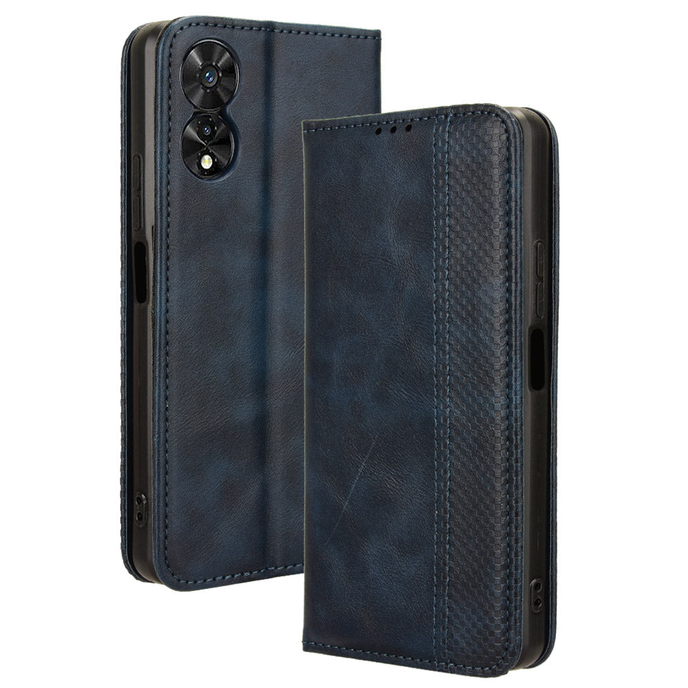 For TCL 505 T509K T5094 Case Retro Leather Magnetic Closure Flip Phone Cover For TCL 505 T509K T5094 Case Retro Leather Magnetic Closure Flip Phone Cover